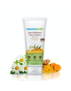 MamaEarth Anti-Pollution Face Cream With Turmeric & Pollustop, 80g For Pollution Protection